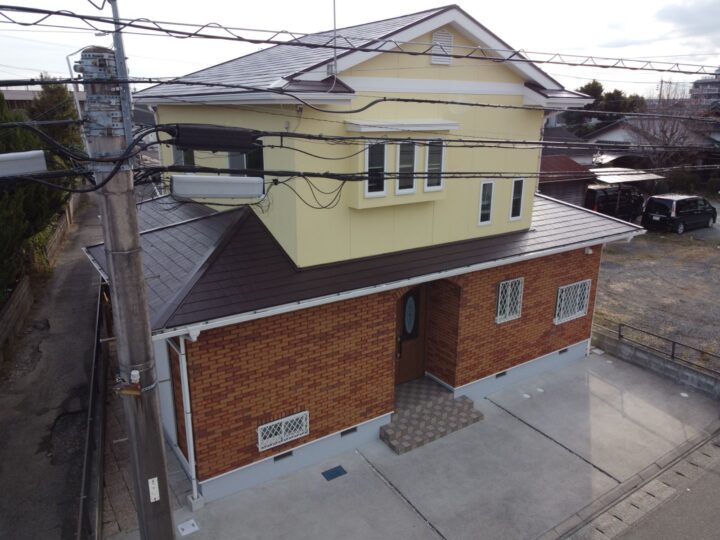 小郡市K様邸　外壁・屋根塗装工事　